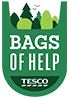 Tesco - bags of help Logo